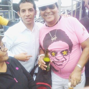 Yo con Zaperoko y Pilsen en mi Callao Puerto Querido, su broer Richard Lujan Mostaza