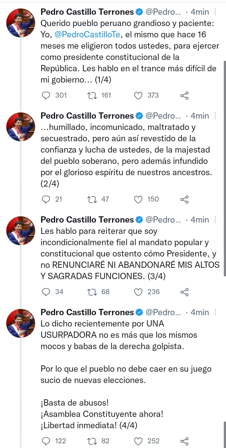 Carta de Castillo
