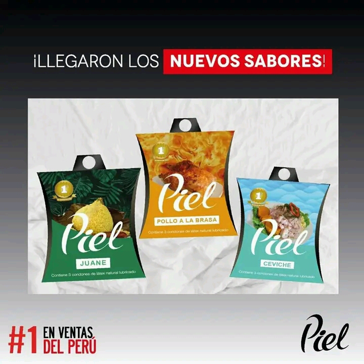 Condones con sabor a comida